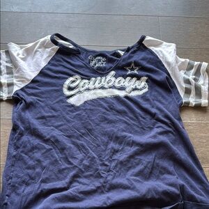 Women’s Cowboys T-Shirt Jersey XL